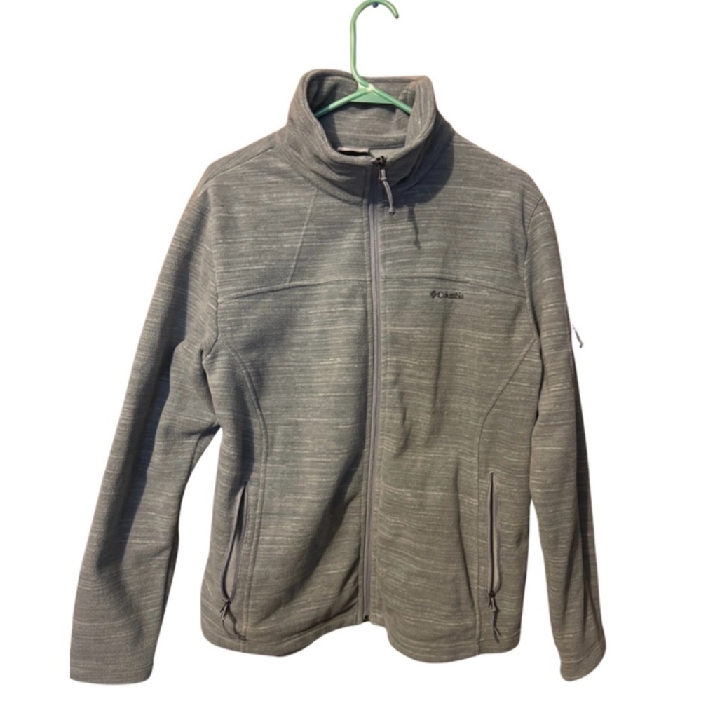 Columbia Gray Full-Zip Jacket